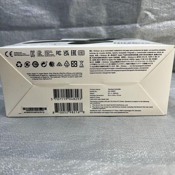 NIB Steelseries Nimbus+ Wireless Gaming Controller For Apple Devices - Picture 3 of 11